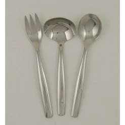 Charlie 3-Piece Stainless Steel Hostess Set by Ginkgo Select Collection -Flatware Sales Store serving sets 70030 4f 1000