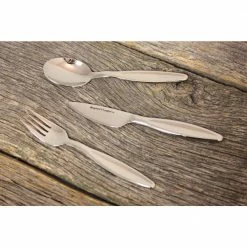 Ralph Kramer Folio 3-Piece Children's Flatware Set (Service for 1) by BergHOFF -Flatware Sales Store silver berghoff flatware sets 1204032 4f 1000
