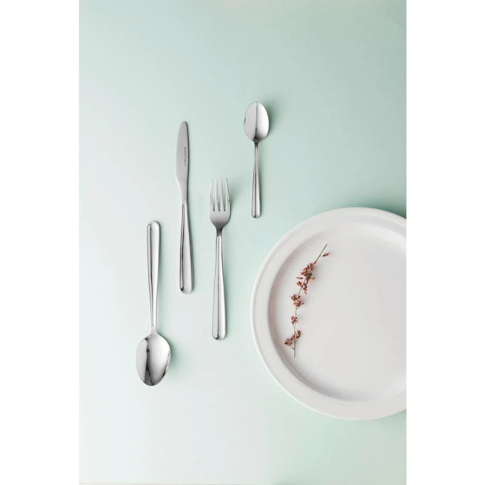 Essentials Sereno 25-Piece 18/0 SS Flatware Set/Wood Drawer Storage Organizer (Service for 6) by BergHOFF 4 Essentials Sereno 25-Piece 18/0 SS Flatware Set/Wood Drawer Storage Organizer (Service for 6) by BergHOFF - Image 4