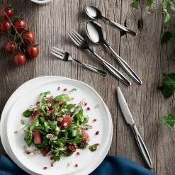 Ralph Kramer Folio 72-Piece Flatware Set (Service for 12) by BergHOFF -Flatware Sales Store silver berghoff flatware sets 1272609 31 1000