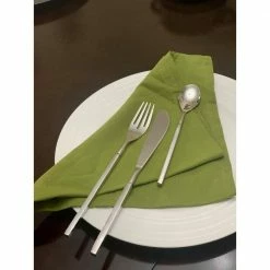 Modern Stainless Steel Flatware 5-Piece Place Setting by Vibhsa -Flatware Sales Store silver flatware sets gt713 fa 1000