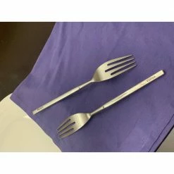 Modern Stainless Steel Salad Fork Set of 6 by Vibhsa -Flatware Sales Store silver flatware sets gt717 4f 1000