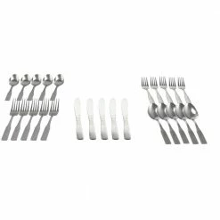 Abbeville 61-Piece Flatware Set with Wire Caddy (Service for 12) by Gibson Home 7 Abbeville 61-Piece Flatware Set with Wire Caddy (Service for 12) by Gibson Home -Flatware Sales Store silver gibson home flatware sets 985105513m 4f 1000