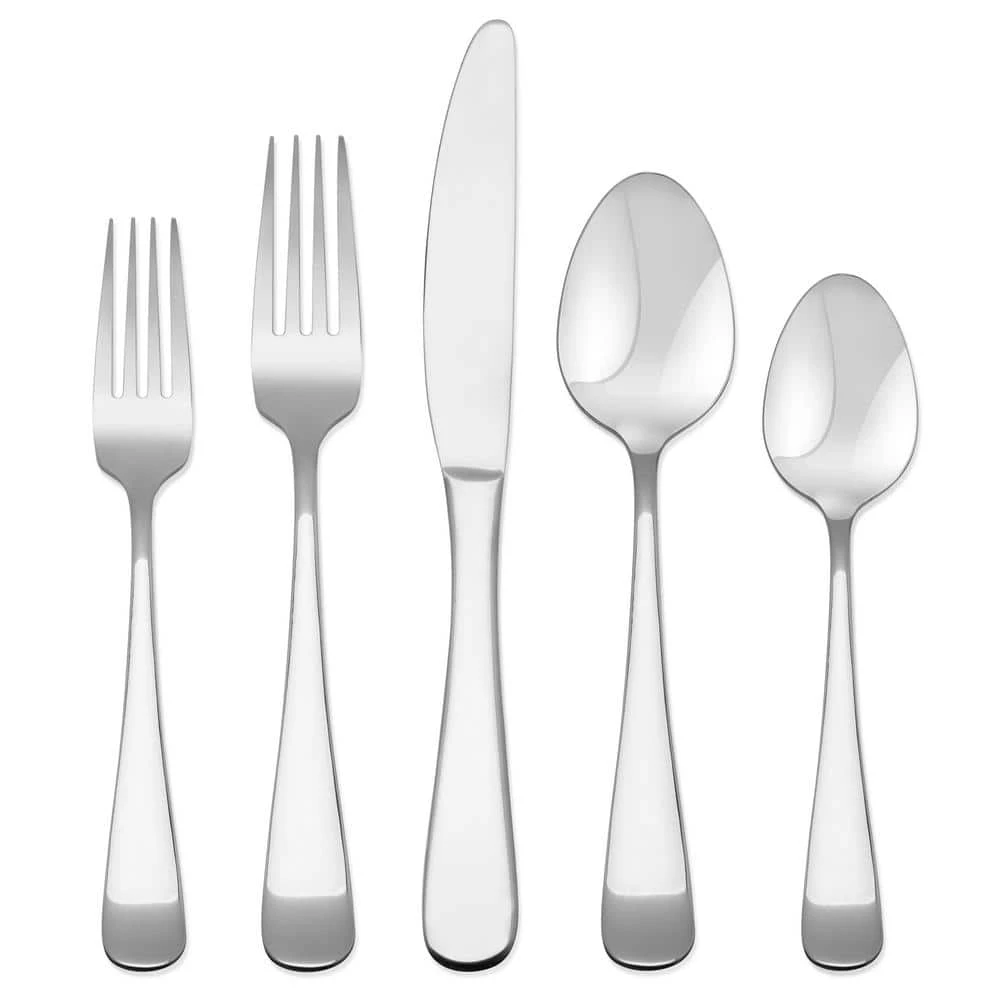 Melody 20 Piece Hammered Flatware Set by Hampton Forge 1 Melody 20 Piece Hammered Flatware Set by Hampton Forge