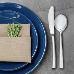 Totem 20 Piece 18/0 Stainless Steel 18/0 Flatware Set (Service for 4) by HAMPTON SIGNATURE -Flatware Sales Store silver mirror hampton signature flatware sets 365b020hfn 1f 1000