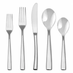 Totem 20 Piece 18/0 Stainless Steel 18/0 Flatware Set (Service for 4) by HAMPTON SIGNATURE