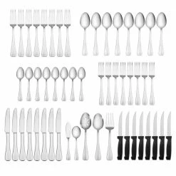 Simplicity 53-Piece Flatware Set (Service for 8) by Pfaltzgraff -Flatware Sales Store silver pfaltzgraff flatware sets 5051756 c3 1000