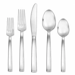 Darlene 20-Piece 18/0 Stainless Steel Flatware Set (Service for 4) by Skandia