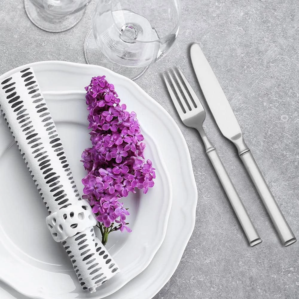 Tableau 20-Piece 18/10 Flatware Set (Service for 4) by Skandia 3 Tableau 20-Piece 18/10 Flatware Set (Service for 4) by Skandia - Image 3