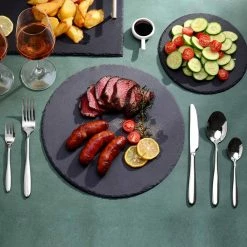 60-Piece 18/8 High Mirror Polish Stainless Steel Flatware Sets Silverware KnifeFork Spoon Set with Gift Box (Set for 12) by Velaze -Flatware Sales Store silver velaze flatware sets vlz fw c60 31 1000