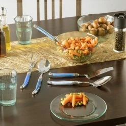 French Home Shades of Blue Laguiole 5-Piece Hostess Set by Unbranded 7 French Home Shades of Blue Laguiole 5-Piece Hostess Set by Unbranded -Flatware Sales Store specialty flatware lg074 31 1000