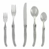 Laguiole 20-Piece Stainless-Steel Flatware Set, Stainless Steel Handles (Service for 4) by French Home