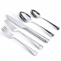 Cordell 20-Piece Stainless Steel Flatware Set (Service for 4) by Gibson 9 Cordell 20-Piece Stainless Steel Flatware Set (Service for 4) by Gibson -Flatware Sales Store stainless steel gibson flatware sets 98586837m c3 1000