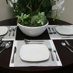 Hammered 46-Piece Stainless Steel Flatware Set (Service for 8) by Gibson Home -Flatware Sales Store stainless steel gibson home flatware sets 985100059m 4f 1000