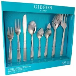 Astonshire 45-Piece Flatware Set (Service for 8) by Gibson Home