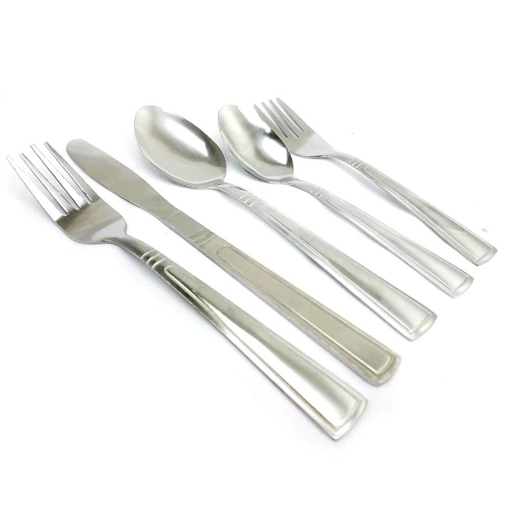Sefton 24-Piece Flatware Set (Service for 4) by Gibson Home 1 Sefton 24-Piece Flatware Set (Service for 4) by Gibson Home