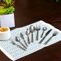 Prato 45-Piece Flatware Set (Service for 8) by GIBSON HOME -Flatware Sales Store stainless steel gibson home flatware sets 98597253m 4f 1000
