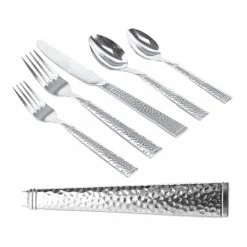 Prato 45-Piece Flatware Set (Service for 8) by GIBSON HOME