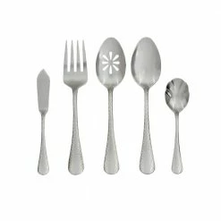 Salem 77-Piece 18/0 Stainless Steel Flatware Set by Godinger -Flatware Sales Store stainless steel godinger flatware sets 44009 40 1000