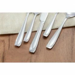 Lora 45-Piece Stainless Steel Flatware Set (Service for 8) by Home Decorators Collection -Flatware Sales Store stainless steel home decorators collection flatware sets ks0991 45p 40 1000