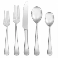 Flatware Sales Store 8 Mantra Satin Fade 20 Piece Flatware Set (Service for 4) by Skandia