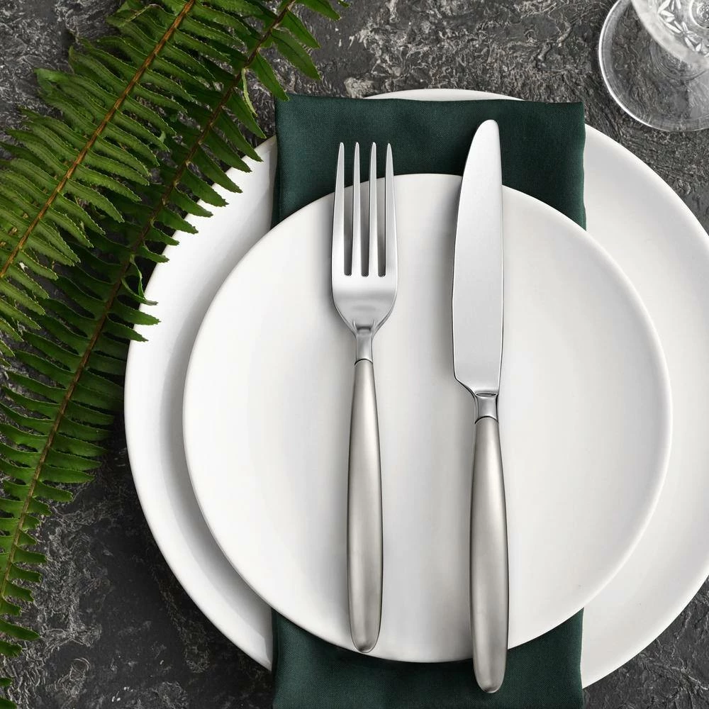 Tidal Frosted 20-Piece Flatware Set (Service for 4) by Skandia 3 Tidal Frosted 20-Piece Flatware Set (Service for 4) by Skandia - Image 3