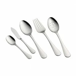 Firenze 45-Piece 18/10 Stainless Steel Flatware (Set Service for 8) by Tramontina -Flatware Sales Store stainless steel tramontina flatware sets 80315 002ds 4f 1000