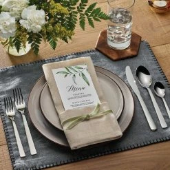 Oslo 20-Piece 18/0 Stainless Steel Flatware Set (Service for 4) by Tramontina -Flatware Sales Store stainless steel tramontina flatware sets 80324 001ds 4f 1000