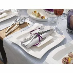 New Wave 64-Piece Stainless Steel Flatware Service for 12 by Villeroy & Boch 6 New Wave 64-Piece Stainless Steel Flatware Service for 12 by Villeroy & Boch -Flatware Sales Store stainless steel villeroy boch flatware sets 1263389093 c3 1000