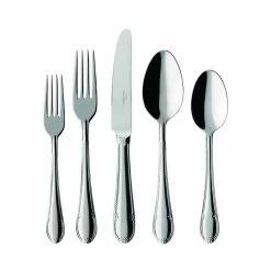 Mademoiselle 20-Piece Stainless Steel Flatware Service for 4 by Villeroy & Boch